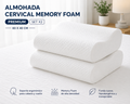 Almohada Cervical Memory Foam Premium Hogareto 60x40 cm - Set x2